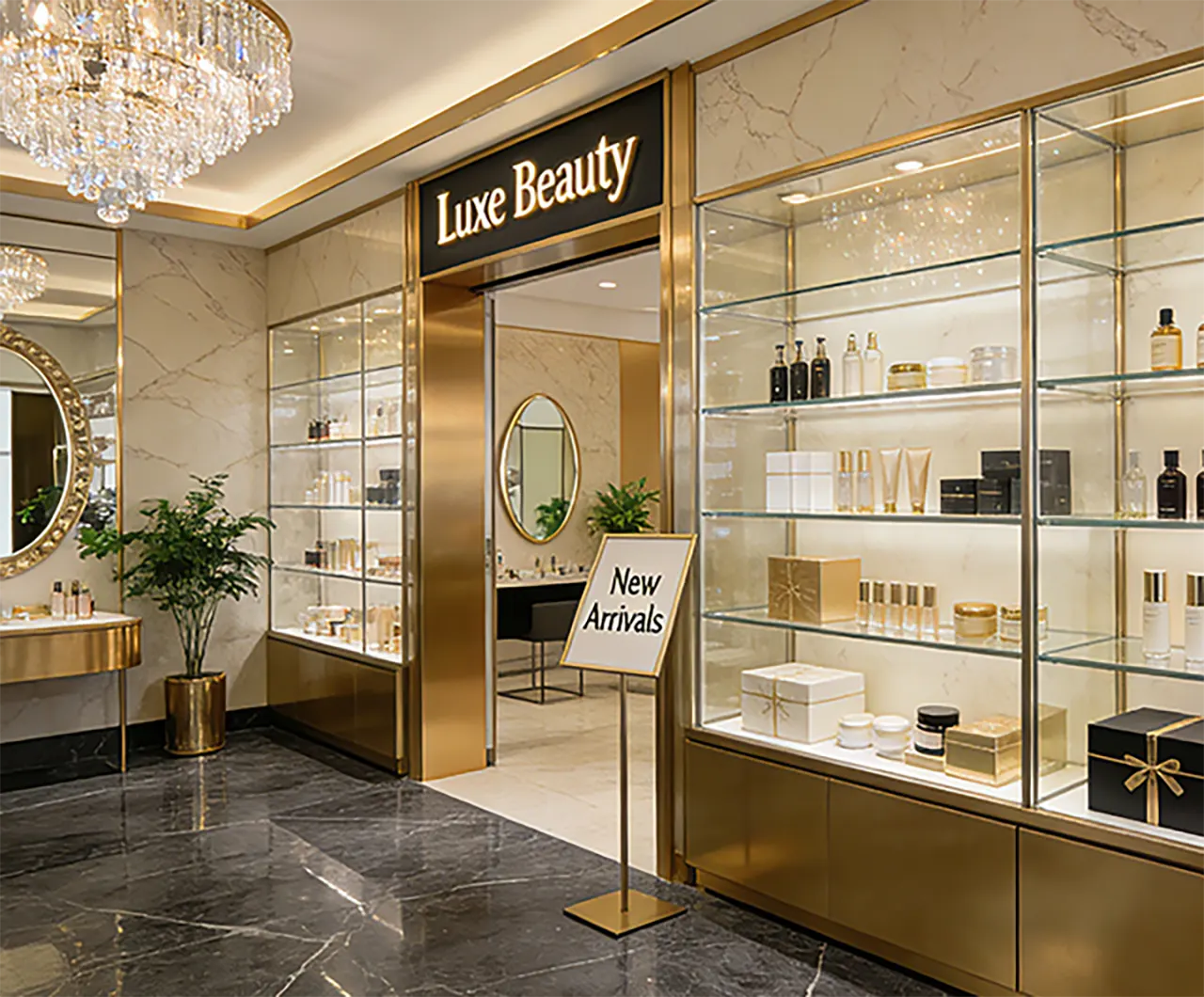 Boutique Cosmetics Store