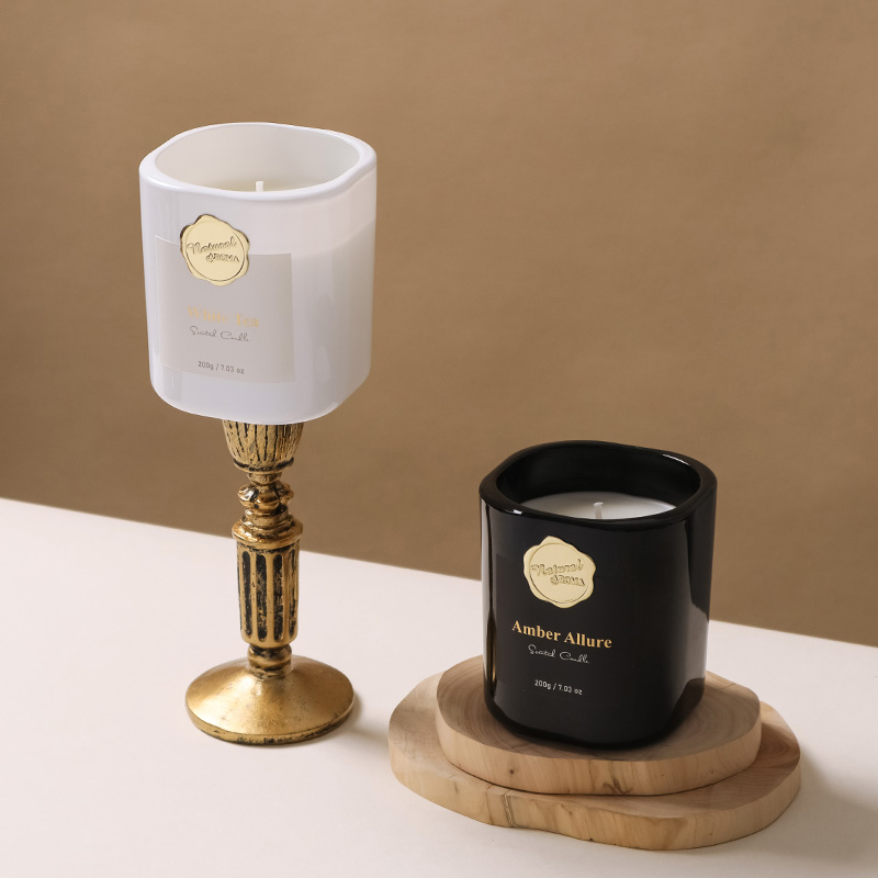 Artisan Cushion Ceramic Matte Scented Candle