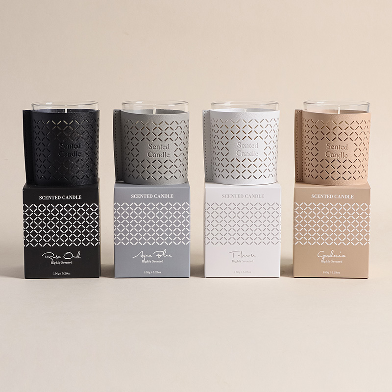 Luxury Scented Candle with Decorative Sleeve