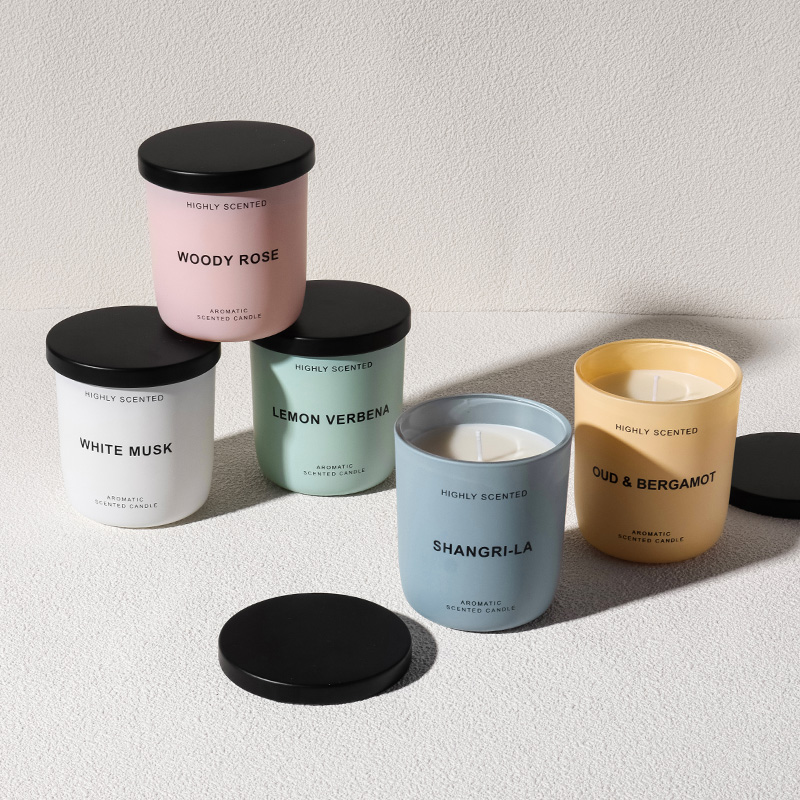 Nordic Matte Minimalist Artisan Fragrance Candle