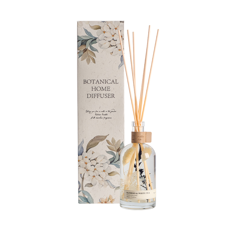 500ml Botanical Series Luxury Reed Diffuser with Real Dried Flowers