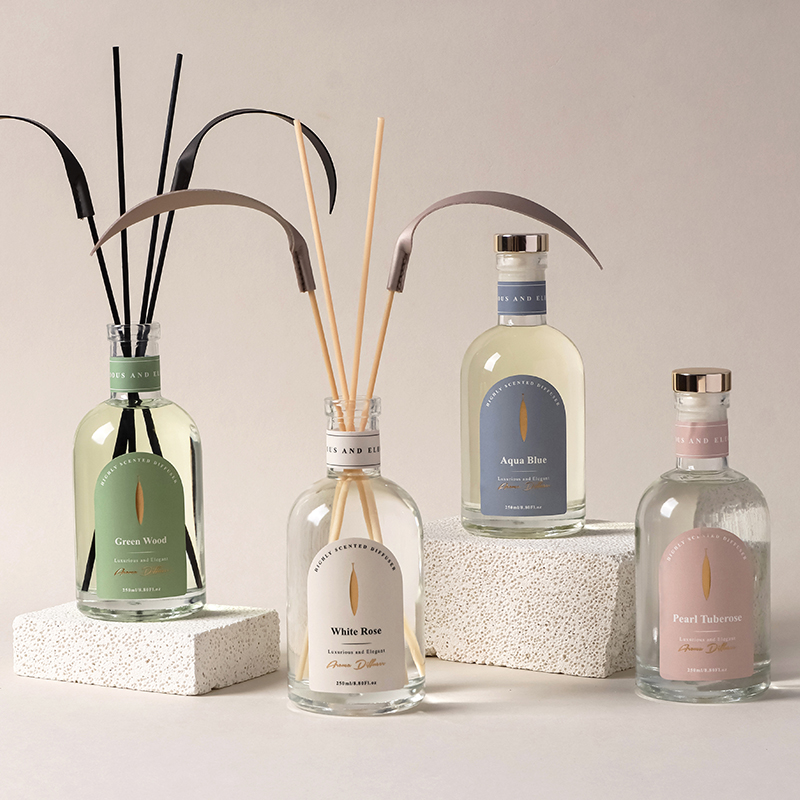 Elegance Apothecary 250ml Luxury Glass Reed Diffuser