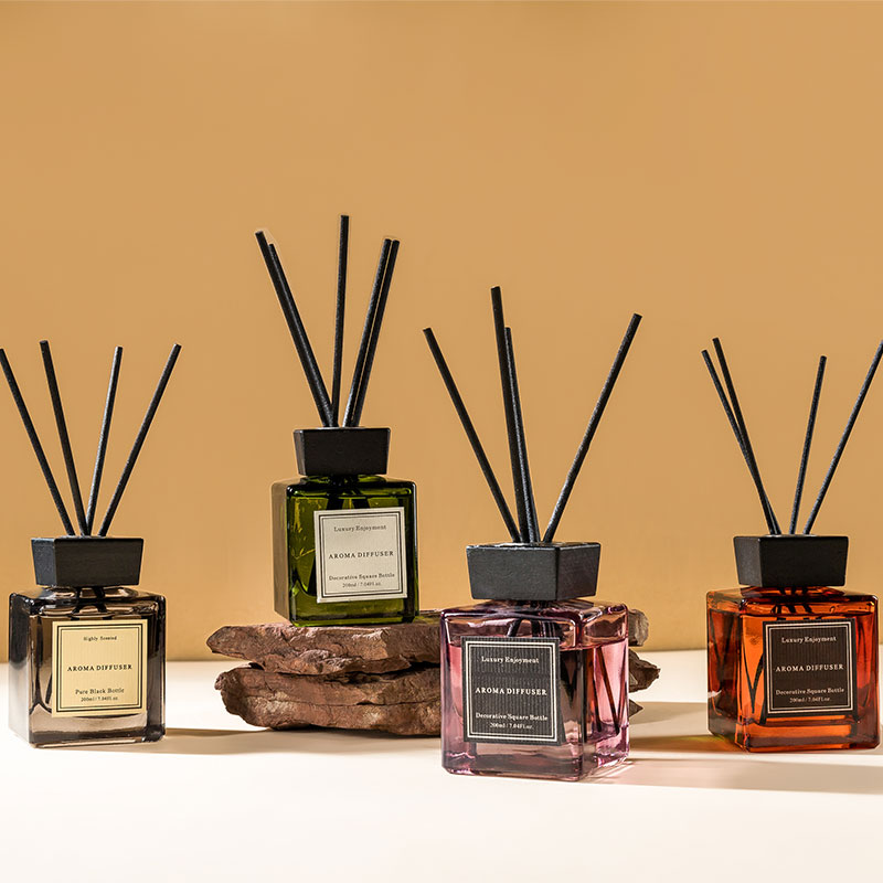 200ml Decorative Square Glass Reed Diffuser