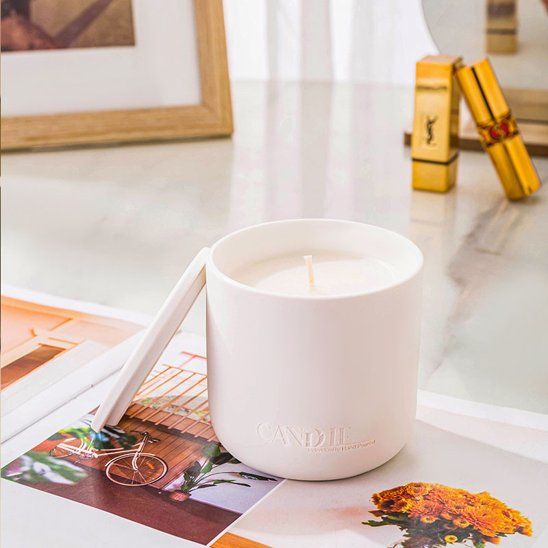 Signature Alabaster Porcelain Scented Vessel Series