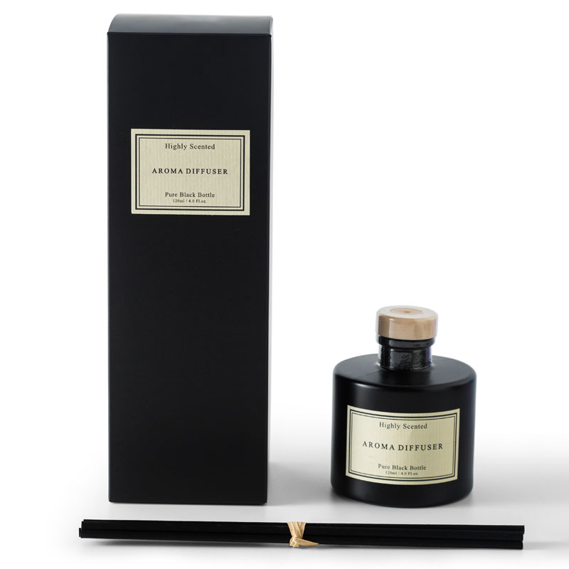 Matte Black Reed Diffuser 120ml Luxury Scented Diffuser