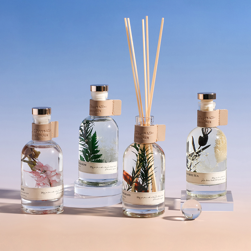 100ml Botanical Reed Diffuser with Dried Flower Inserts