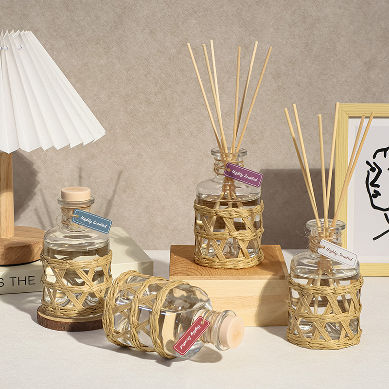 180ml Hand-woven Sleeve Glass Reed Diffuser