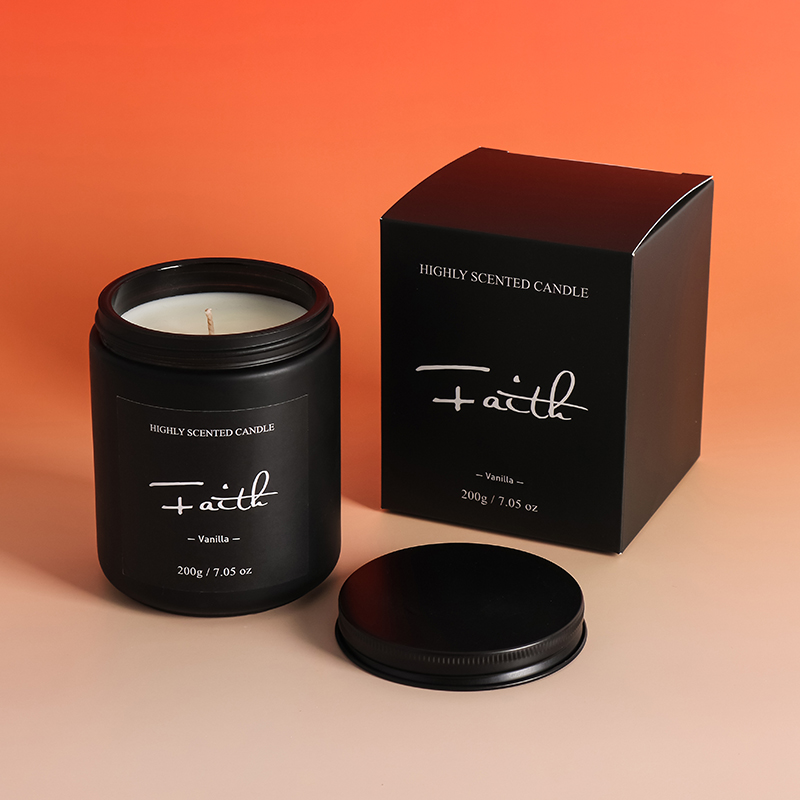 Luxury Glass Jar Scented Candle